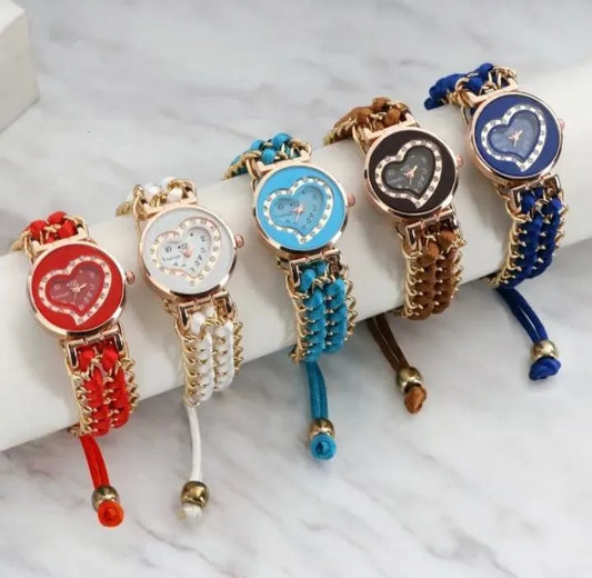 Heart Design Nagina Chain Bracelet for Women