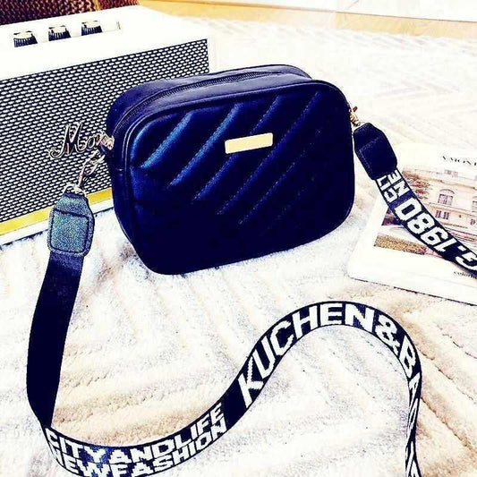 Women's Quilted Crossbody Bag – Stylish Rexine Shoulder Bag for Women