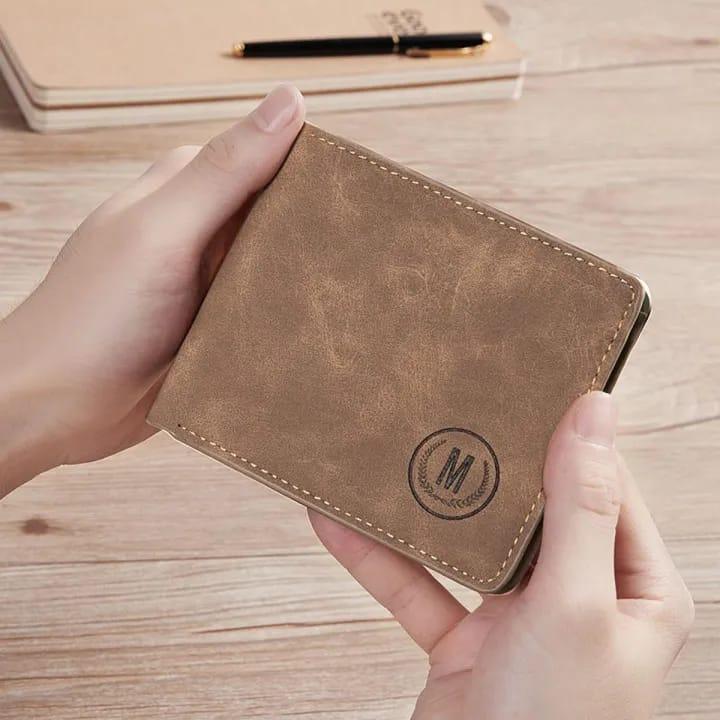 Premium Men's Genuine Leather Wallet – Slim Stylish Bifold Wallet for Men