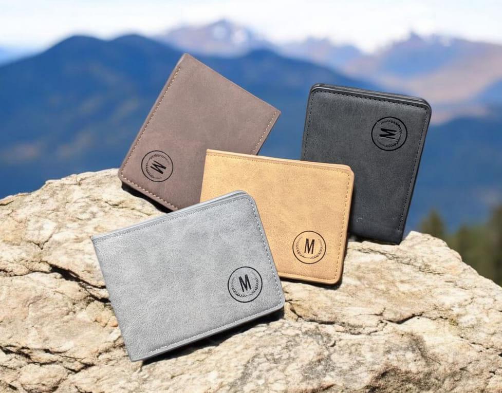 Premium Men's Genuine Leather Wallet – Slim Stylish Bifold Wallet for Men