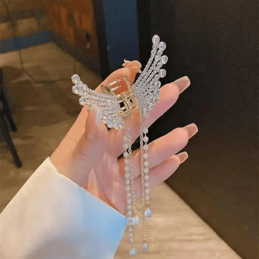 Buy Trendy Zircon Butterfly Hair Claw for Women