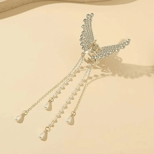Buy Trendy Zircon Butterfly Hair Claw for Women
