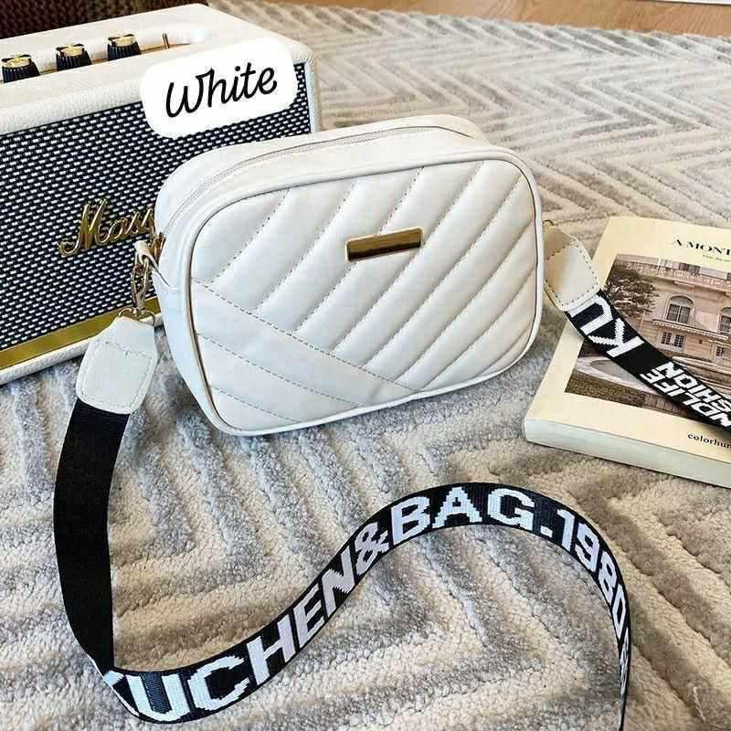 Women's Quilted Crossbody Bag – Stylish Rexine Shoulder Bag for Women