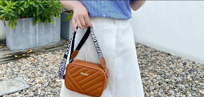 Women's Quilted Crossbody Bag – Stylish Rexine Shoulder Bag for Women