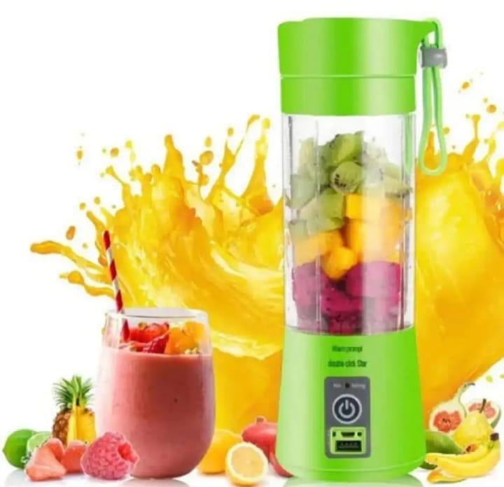 Portable 6 Blade Electric Juice Blender Bottle – USB Rechargeable Smoothie Maker for Home, Office & Travel in Pakistan