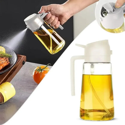 Premium Glass Oil Container Bottle – Leakproof Kitchen Oil Dispenser for Cooking & Storage