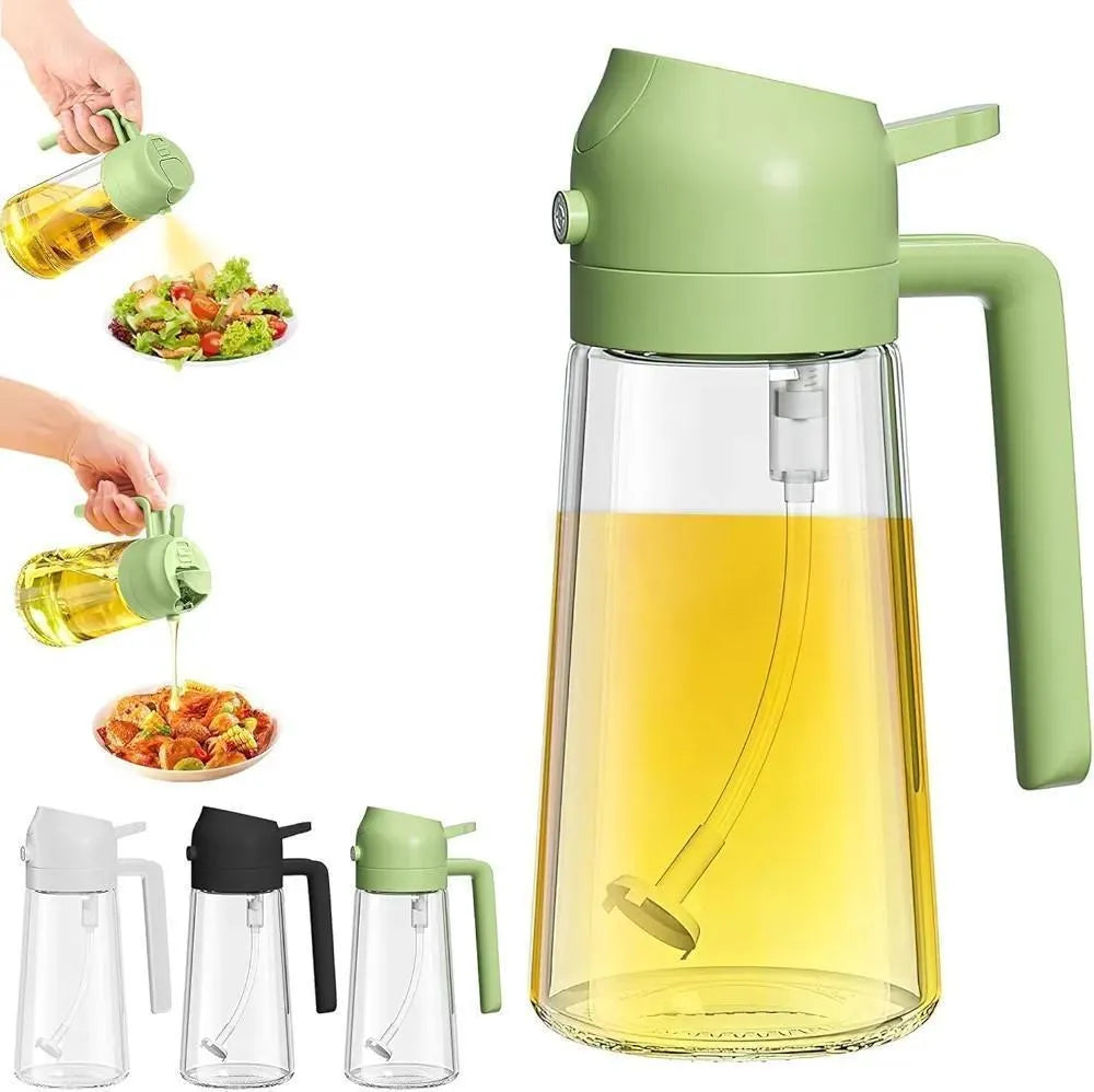 Premium Glass Oil Container Bottle – Leakproof Kitchen Oil Dispenser for Cooking & Storage